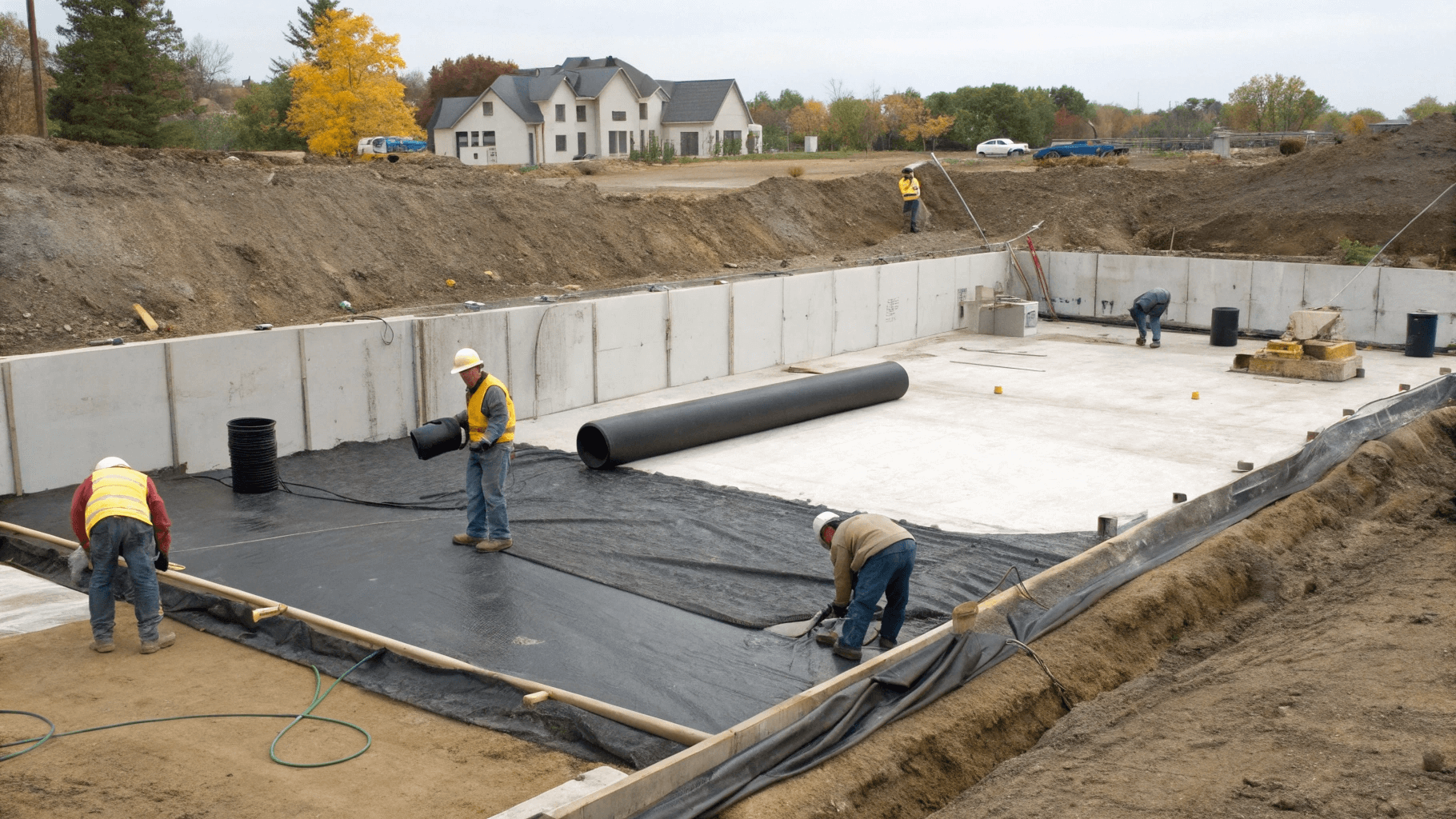 Гидроизоляция при высоком УГВ: опыт в Казани и Волгограде